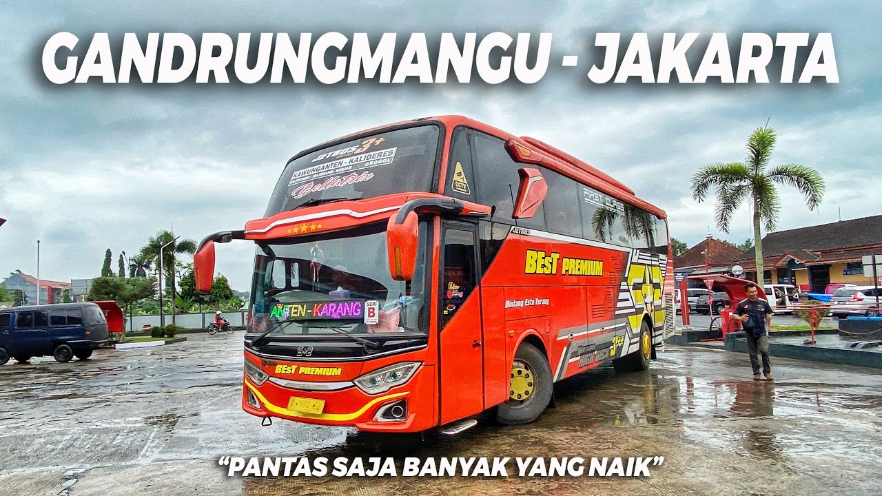 Опора на Южной линии | Cilacap's Pride Bus, ЛУЧШИЙ ПРЕМИУМ, очень быстро!