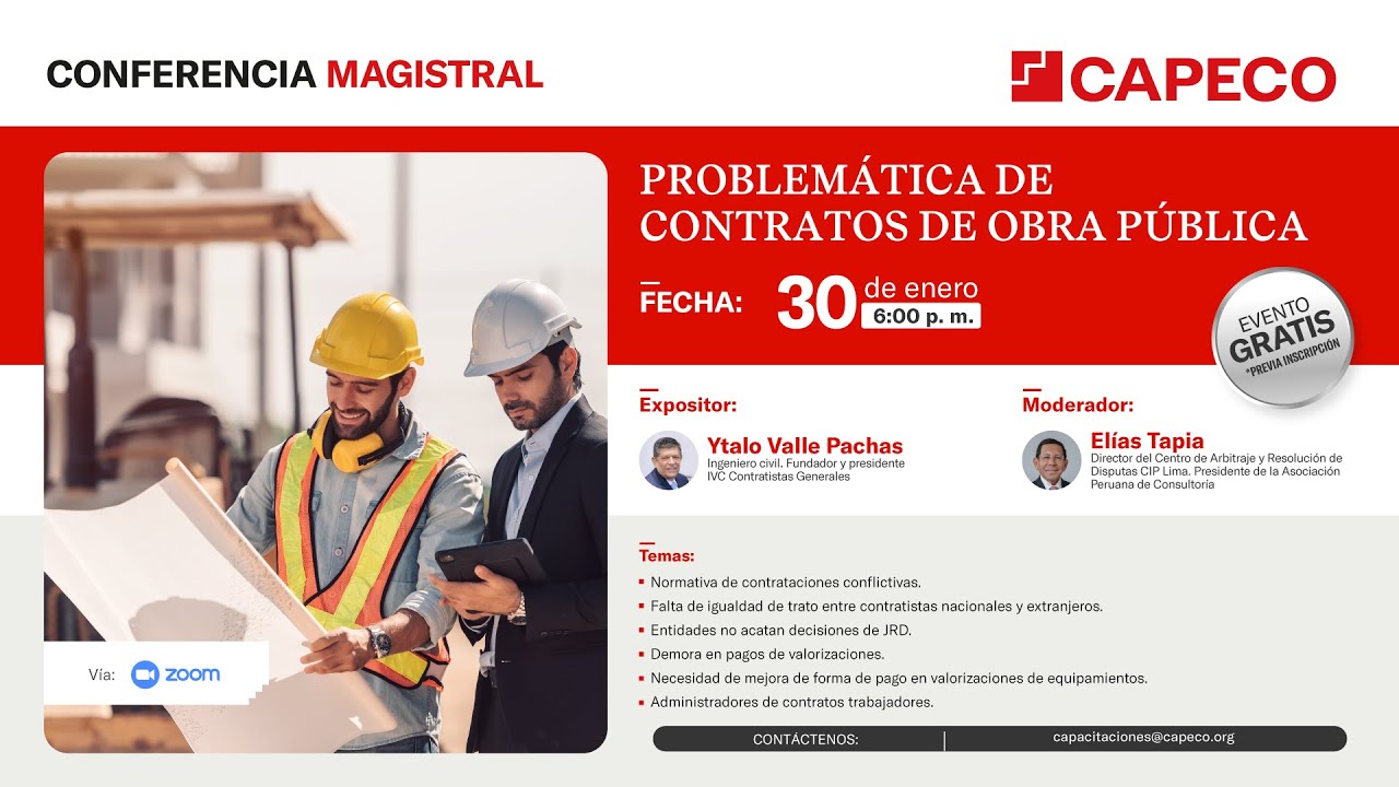 Problemática de contratos de obra pública