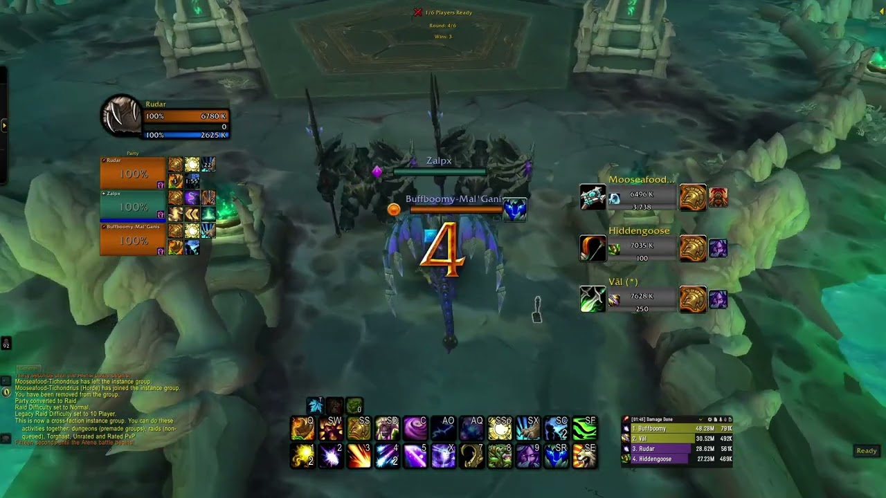 2700cr Balance Druid vs Boomy Outlaw Survival