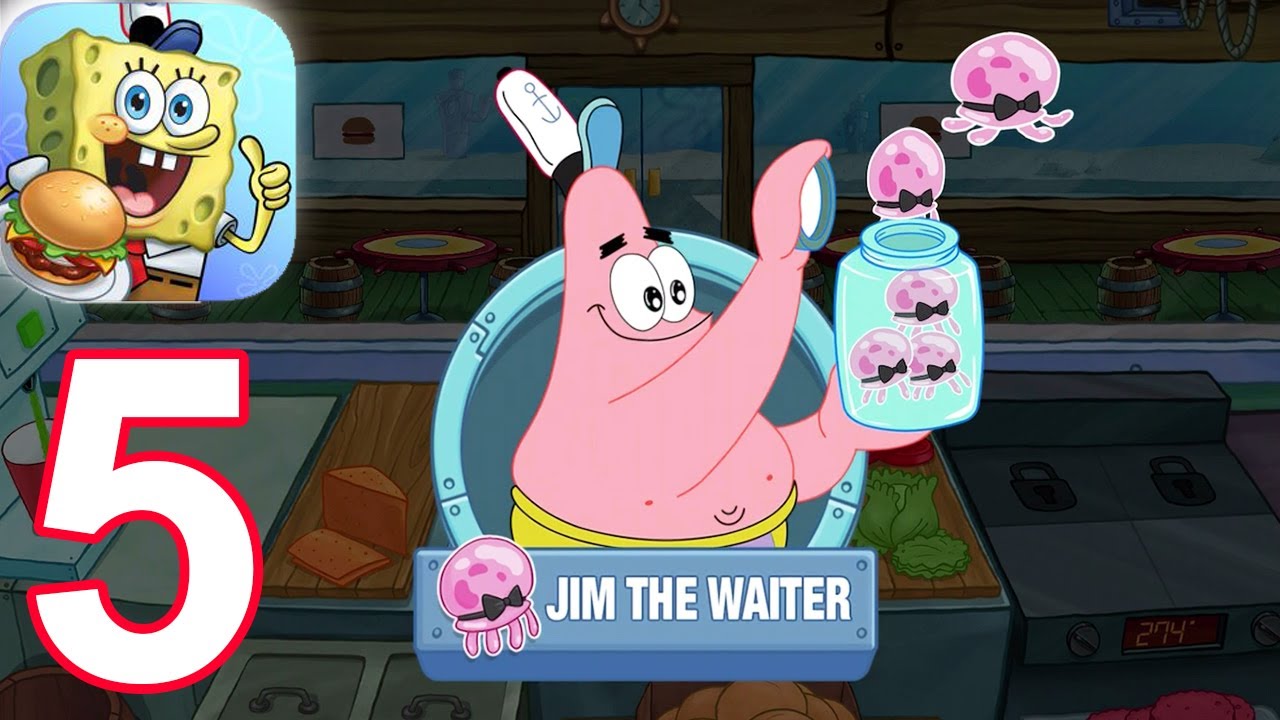 SpongeBob: Krusty Cook-Off - Gameplay Video Part 5 (iOS Android)