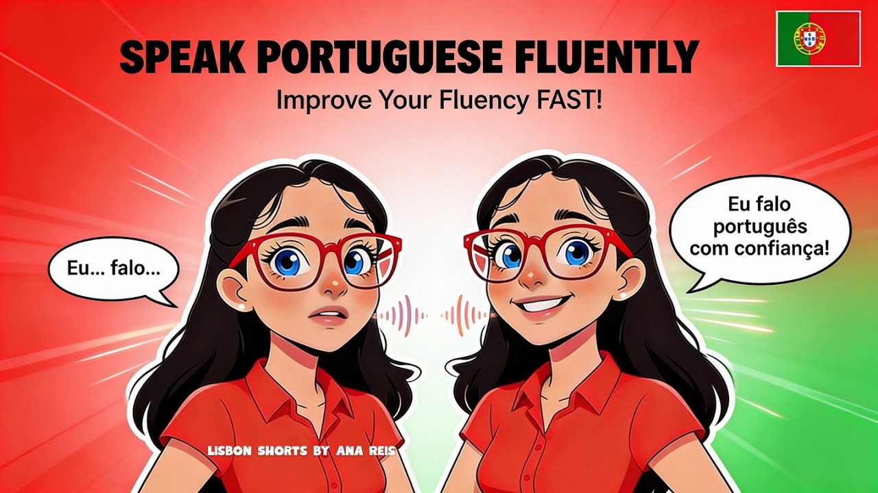 Improve Speaking, Listening & Pronunciation in European Portuguese 🇵🇹 | Conversation with friend