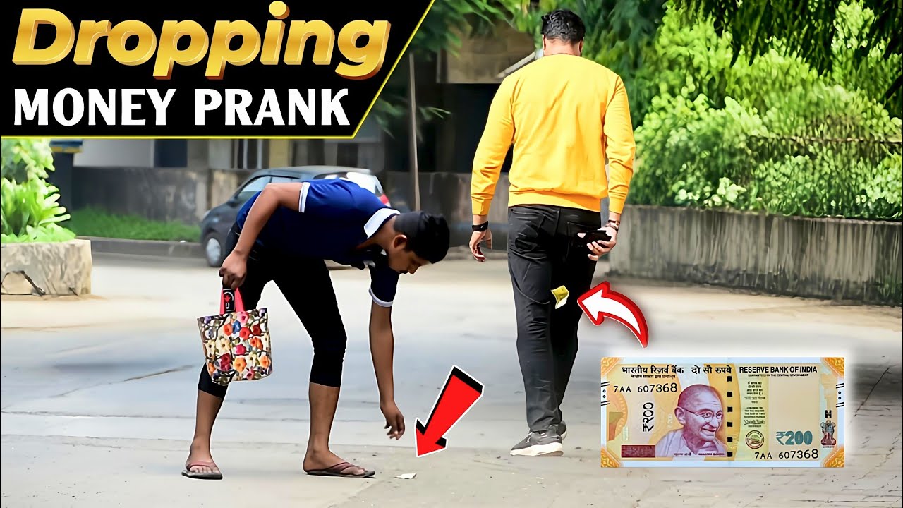 Dropping Money Prank 😅 | Prakash Peswani | 