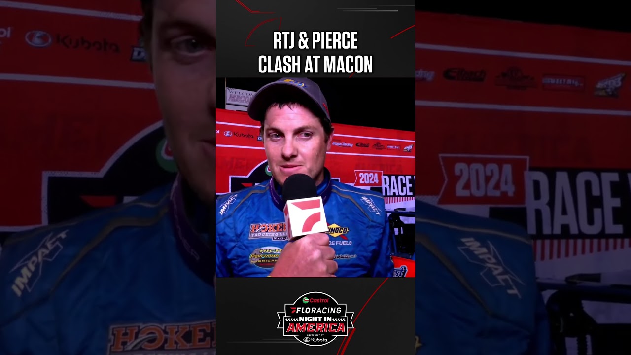 Hear from RTJ and Bobby Pierce after getting together for the lead at Macon 🔊 #CFRNiA
