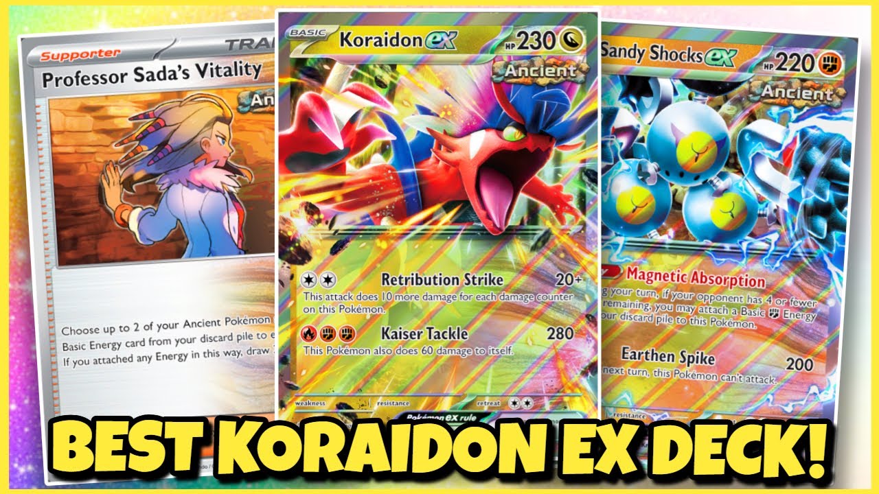 This Koraidon EX Deck is META-CHANGING!