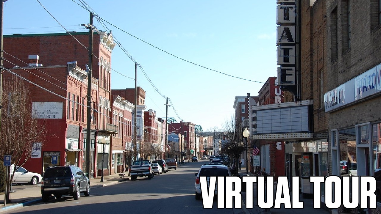 Walking through Point Pleasant, West Virginia | Virtual Tour