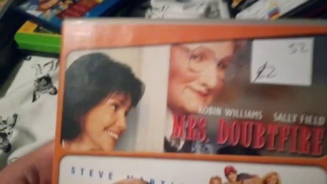 My Robin Williams VHS/DVD collection (to celebrate his 69th birthday today)
