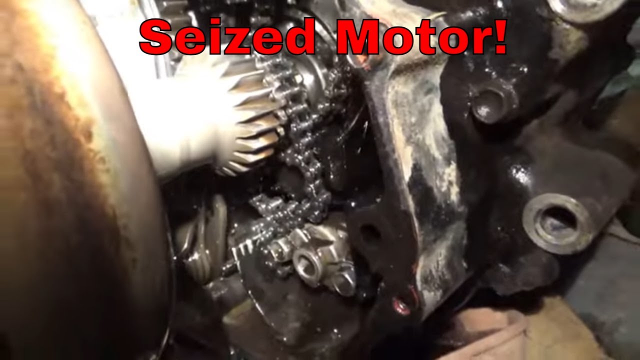 Honda FourtraxTRX200SX Seized Motor Surprise!
