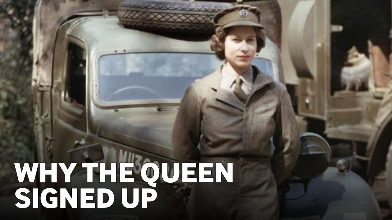 What did Queen Elizabeth II do in the Second World War?