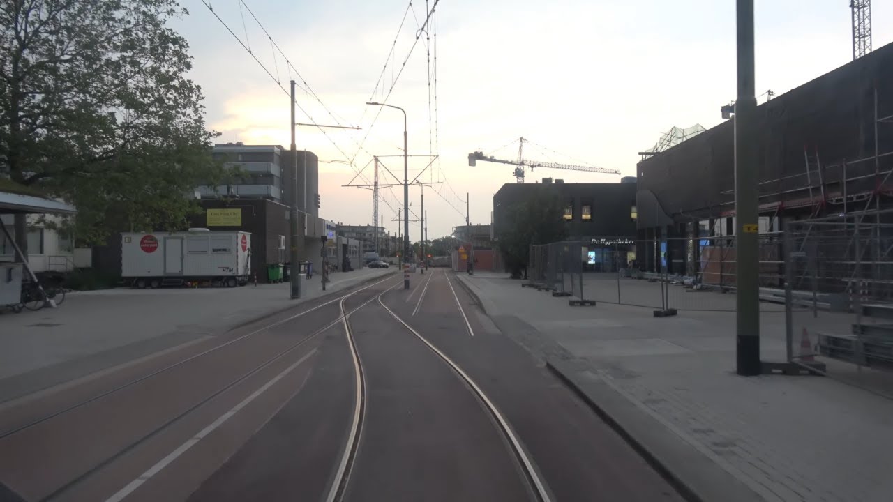 HTM RandstadRail 19 Delft Station - Leidschendam Weigelia (tailtrack) - Ypenburg Weidevogellaan