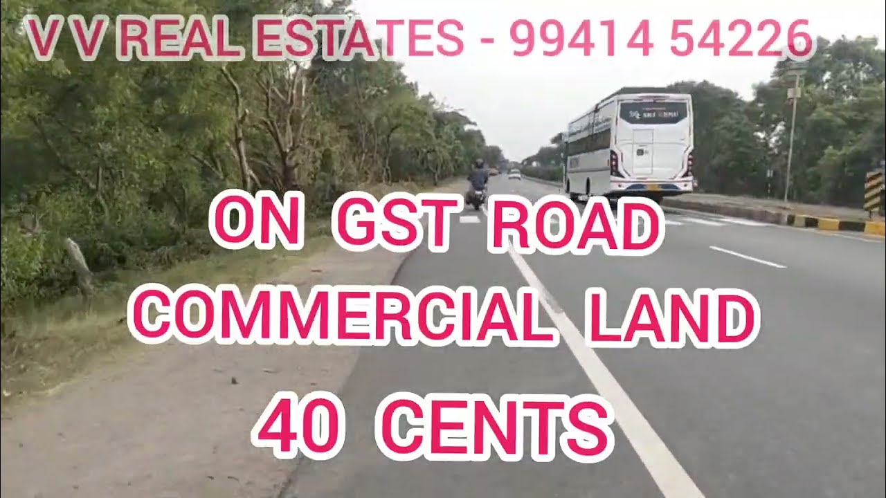SOLD OUT-ON GST ROAD - 40 CENTS PUNJAI  COMMERCIAL LAND SALE AT SENDUR VILLAGE, THINDIVANAM. 