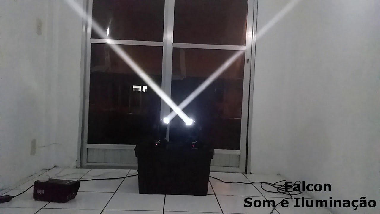 EFEITOS ESTILO DE SHOWS DE GRANDE PORTE NA MESA DMX 512 - FALCON SOM E ILUMINAÇÃO