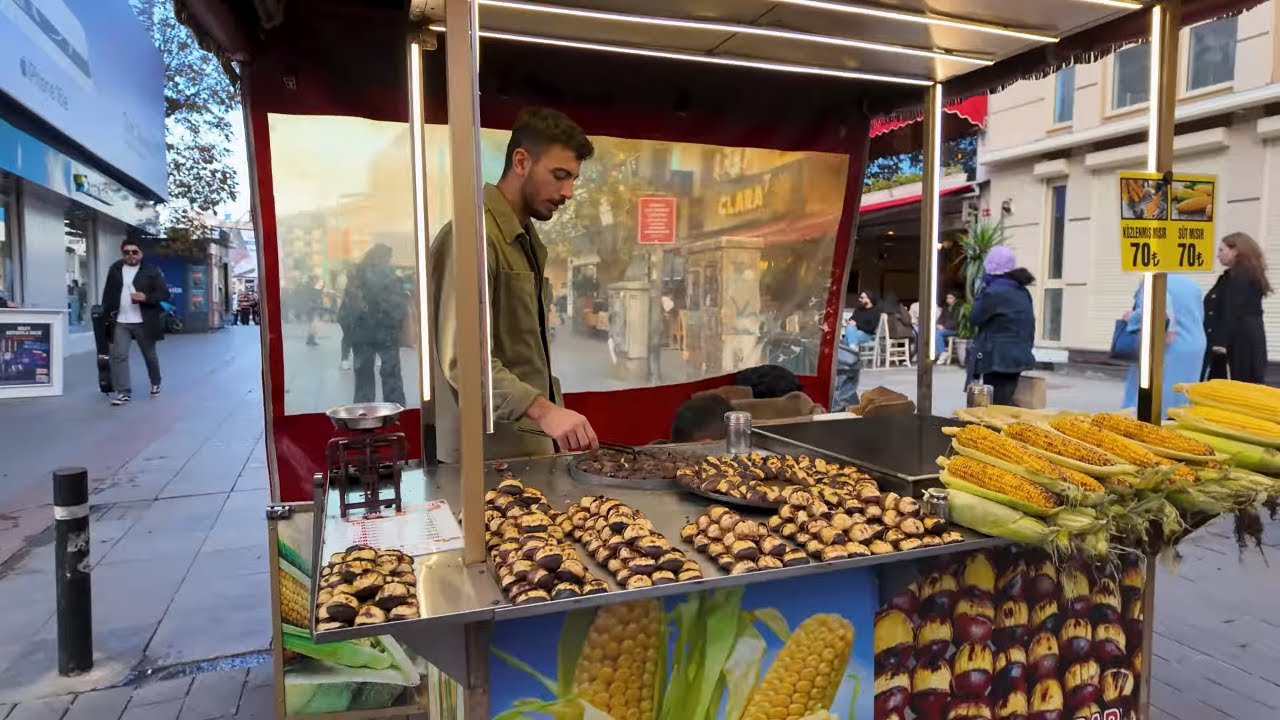 Istanbul Evening Markets 🇹🇷 4K | From Bustling Day to Glowing Night Streets