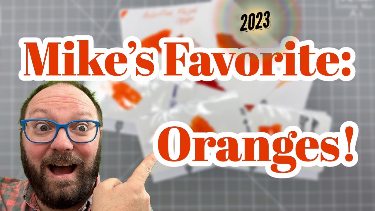 Mike's 5 Favorite Orange Inks in 2023!