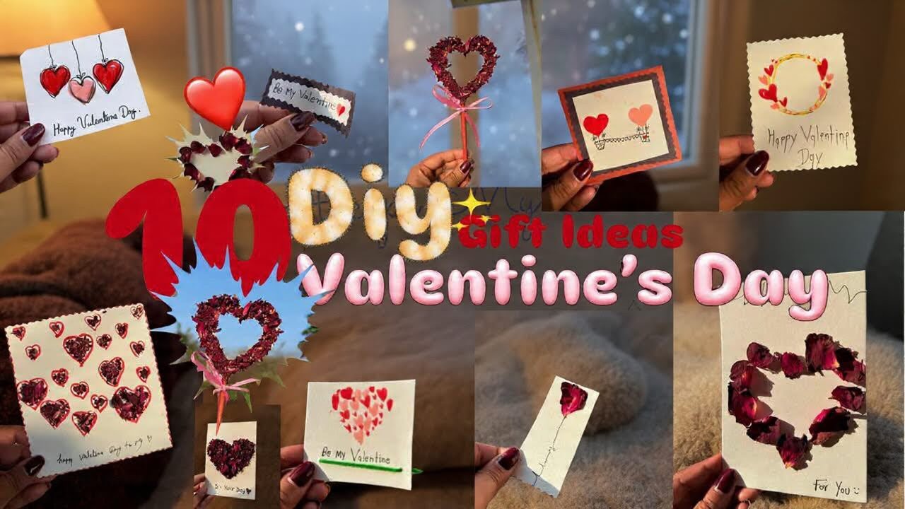 Last minute Valentine gift idea Diy 10 ❤️/valentine&rsquo;s Day gift #valentinesday #viral #sumanroat #1m 