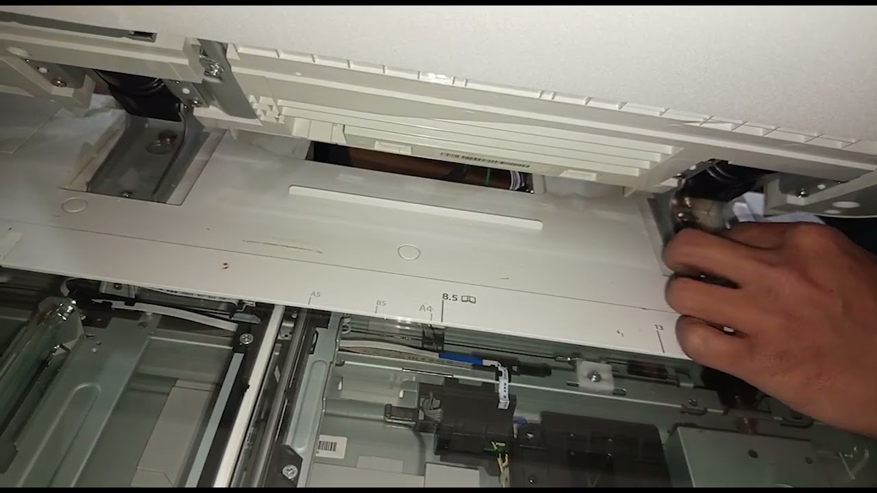Cara Mengganti ADF Assembly HP Color LaserJet Managed MFP E87640–E87660 Series