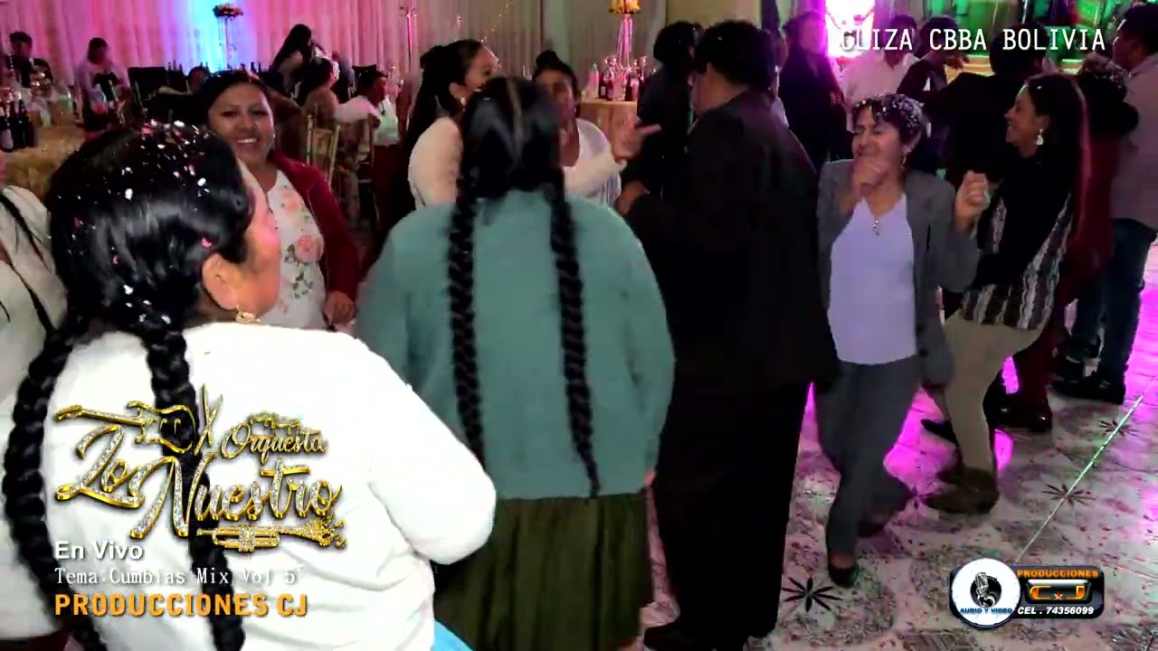 CUMBIAS MIX VOL 5   LO NUESTRO EN VIVO CLIZA CBBA 2023