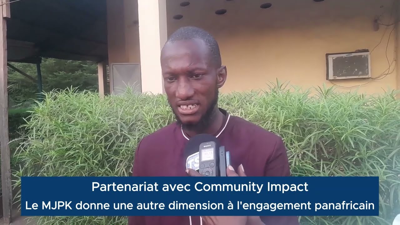 Le MJPK donne une autre dimension à l'engagement panafricain.
