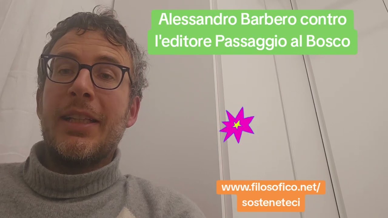 DIEGO FUSARO: Alessandro Barbero contro l'editore Passaggio al Bosco!