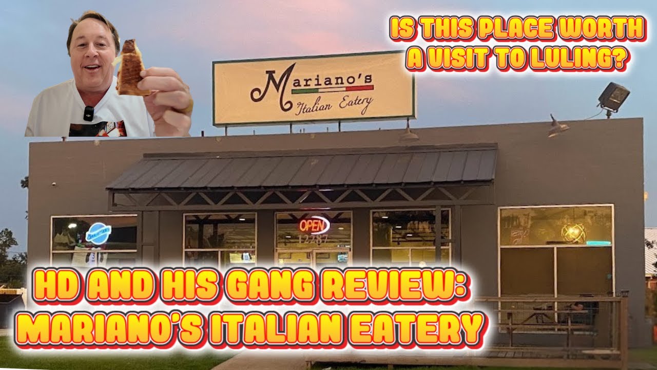 Отзыв HD и его команды о ресторане Mariano's Italian Eatery в городе Лулинг, штат Луизиана: Стоит...