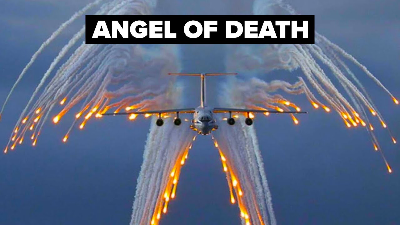 AC-130 Fires Anti Missile Flairs