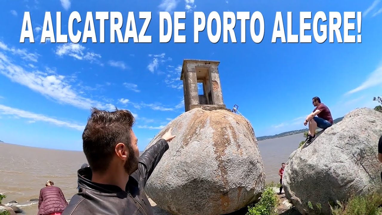 A ALCATRAZ DE PORTO ALEGRE, conheça a Ilha do Presídio!