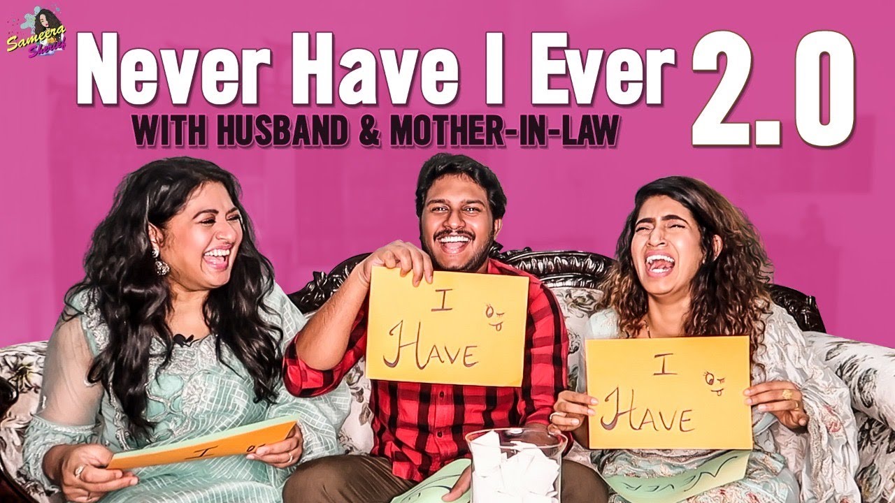 Never Have I Ever Challenge 2.0 With My Husband & MIL | Shanoor Sana | Syed Anwar | Sameera Sherief