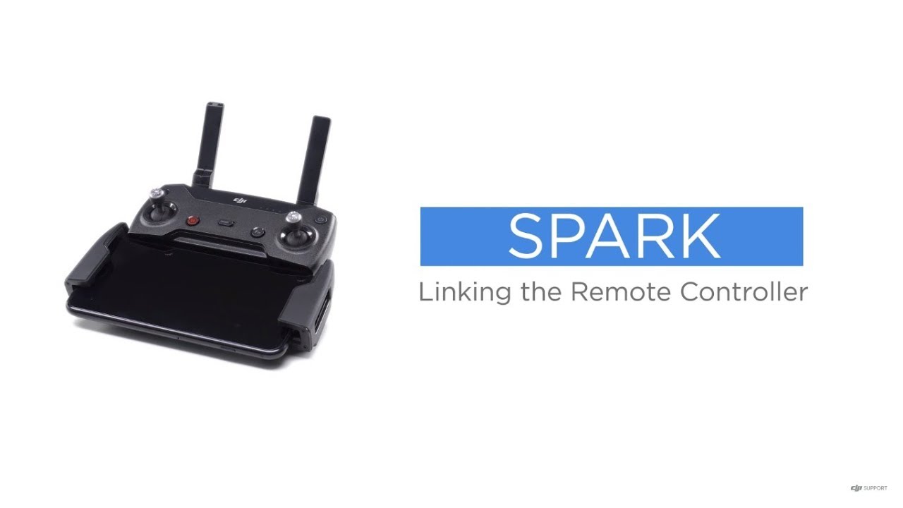 How to Link DJI Spark's Remote Controller