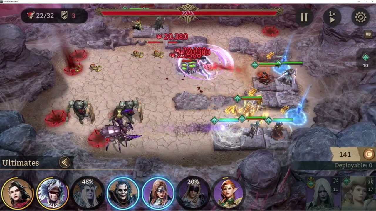 Faction Trial - Piercers Stage 10: Only 1 defender