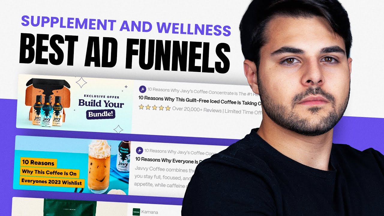 8 High-Converting Ad Funnels For Supplement & Wellness Brands (Full Breakdown)