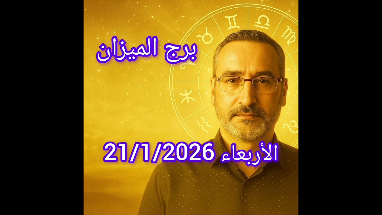 برج الميزان اليوم الأربعاء 21 يناير 2026 | بين القلب والعقل… أيهما تختار؟