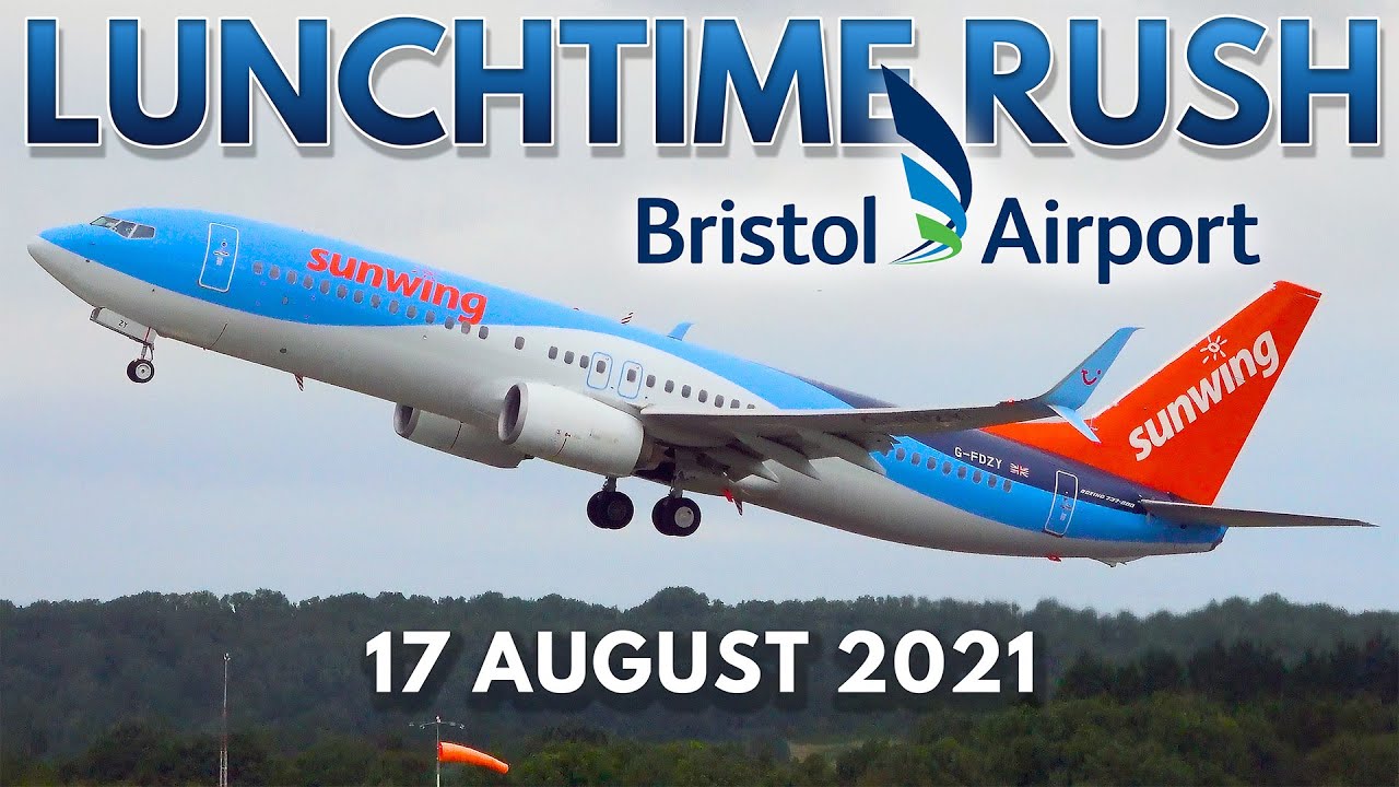 [4K] Closeup Takeoffs & Landings (With ATC) | Brilliant PLANE SPOTTNG: Bristol Airport (BRS/EGGD)
