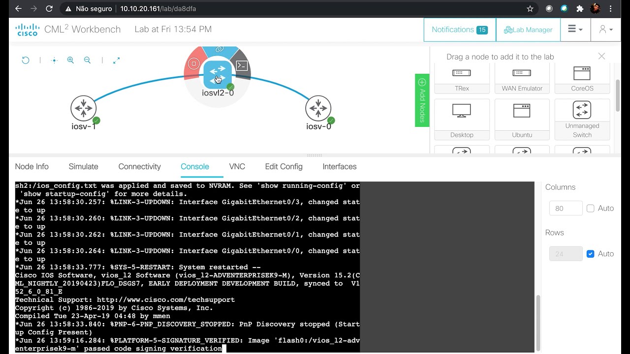 Como Usar o Emulador Cisco Modeling Labs (CML)