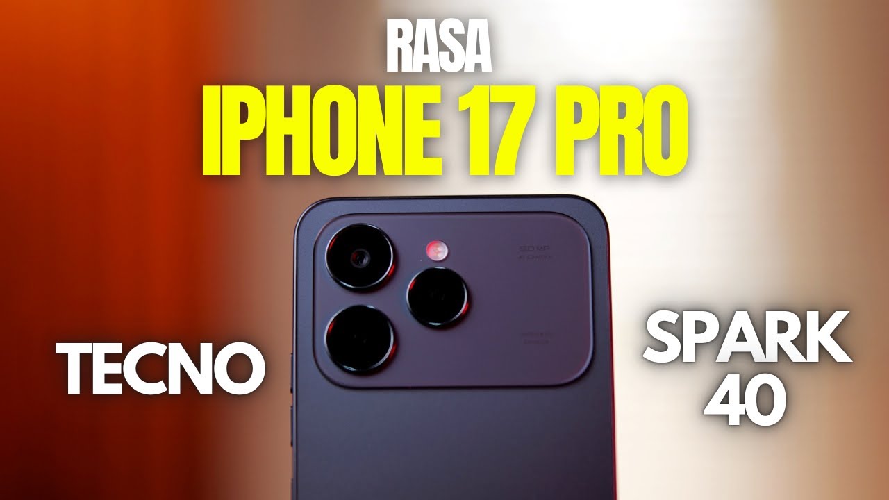 IPHONE 17 PRO CUMA 1 JUTAAN?!😱 UNBOXING Tecno Spark 40 Indonesia, FIX Ambil Ini Daripada HDC!