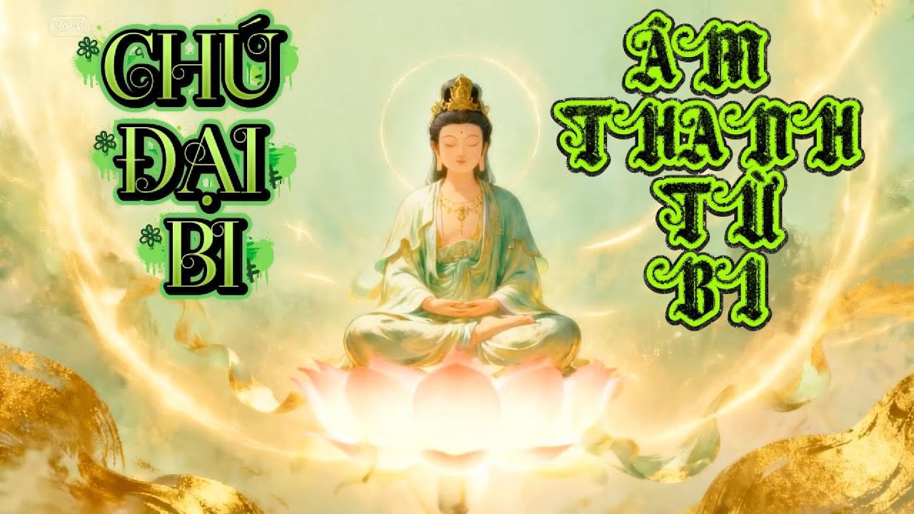 Nhạc Thiền Phật Giáo - Chú Đại Bi 🙏 Âm Thanh Từ Bi #nammoquantheambotat #healingmusic