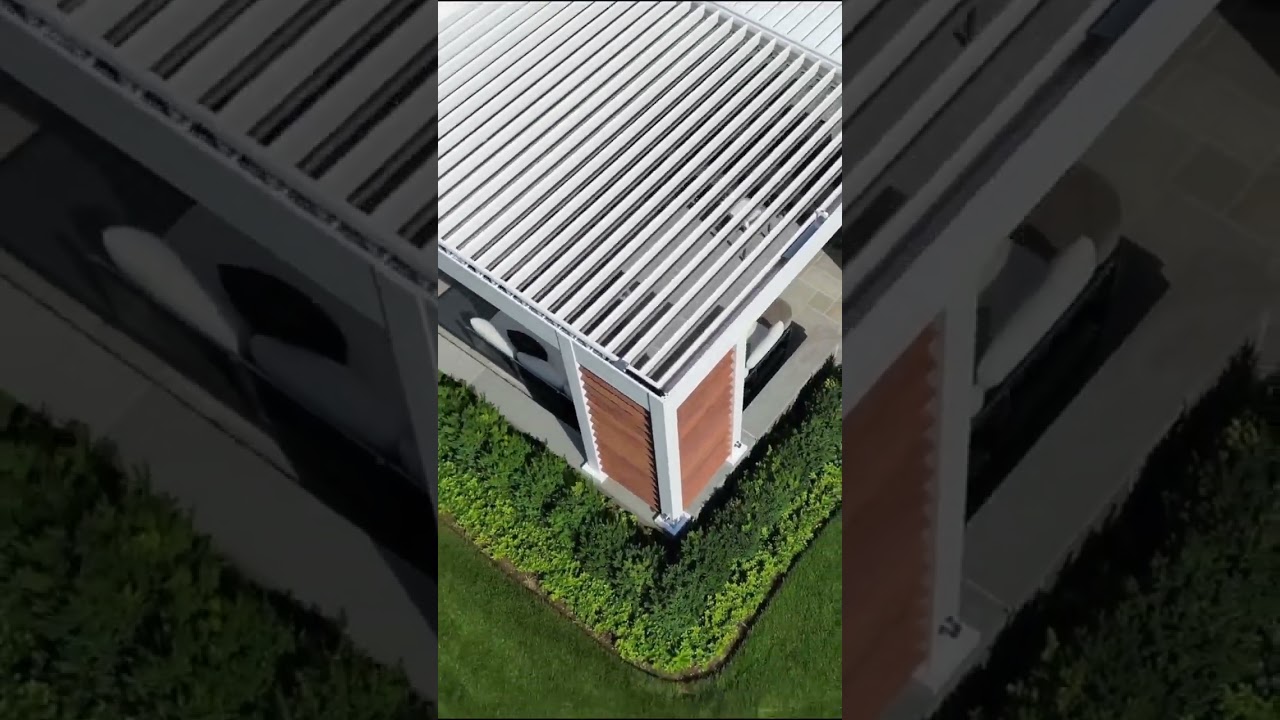 Louvered Roof Luxury Pergola