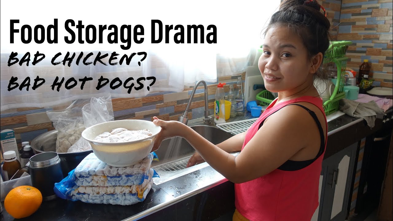 Food Storage Drama! Bad Chicken and Bad Hot Dogs?