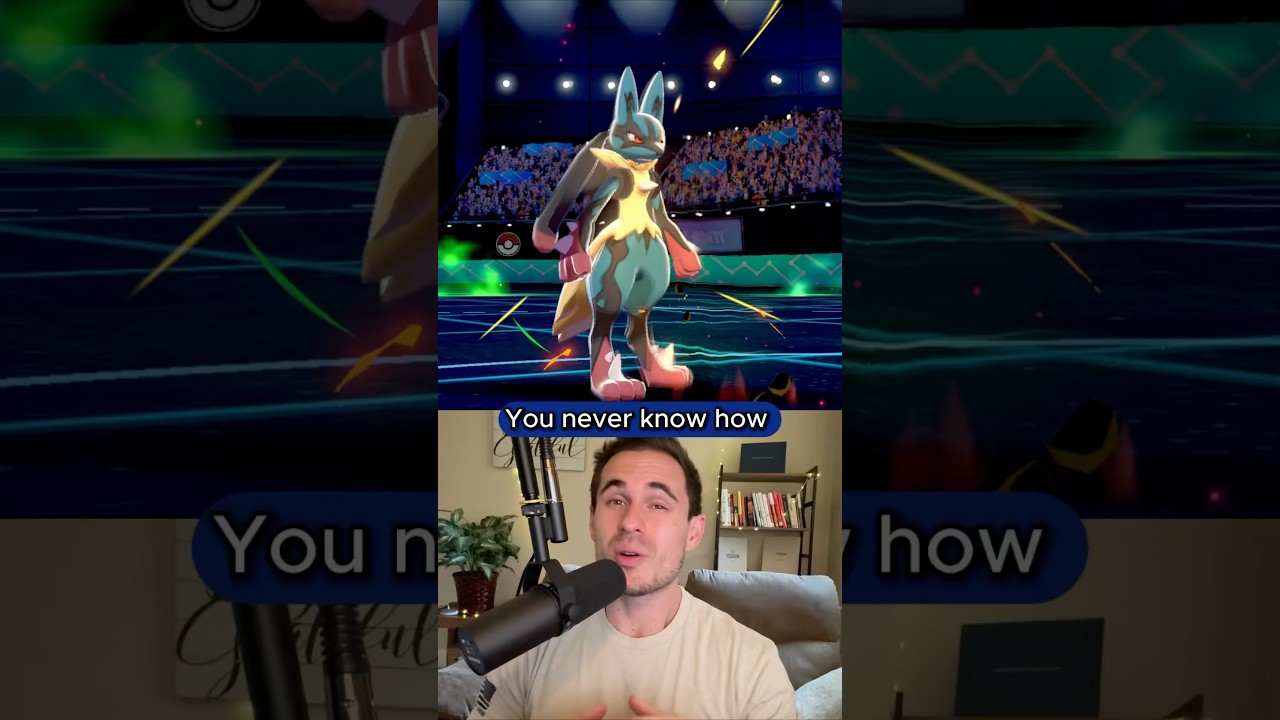 Mega Lucario has insane potential #pokemon #pokemonshorts #lucario #megalucario #megaevolution