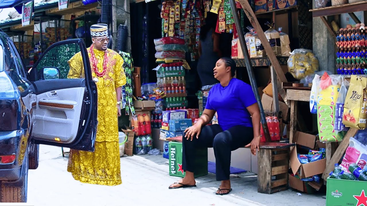 She Was Selling By The Roadside When A Kind Billionaire Saw & Fell In Love With Her | Nigerian Movie