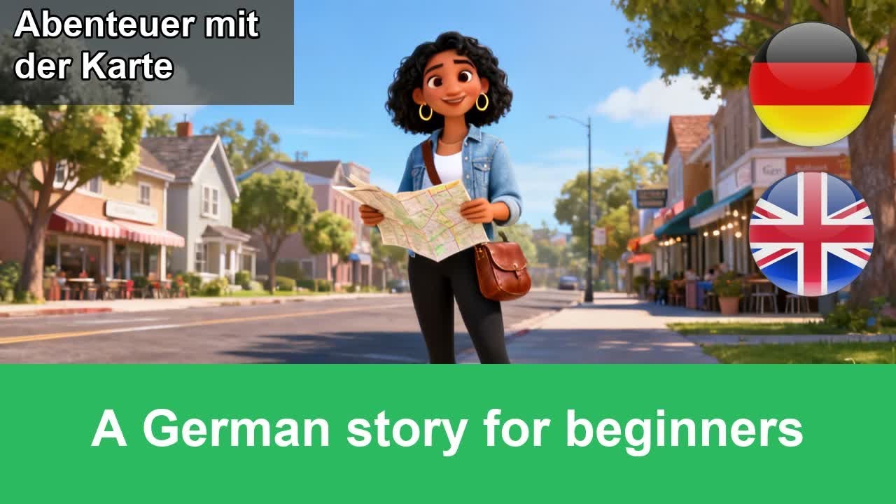 German Story: Sofia Explores Her New Neighborhood | Listening Practice A1-A2