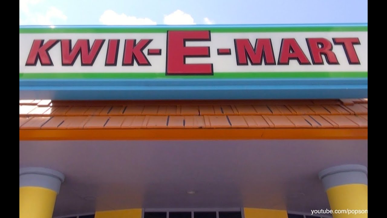 Kwik E Mart Store Tour in Springfield at Universal Studios Florida HD 1080p