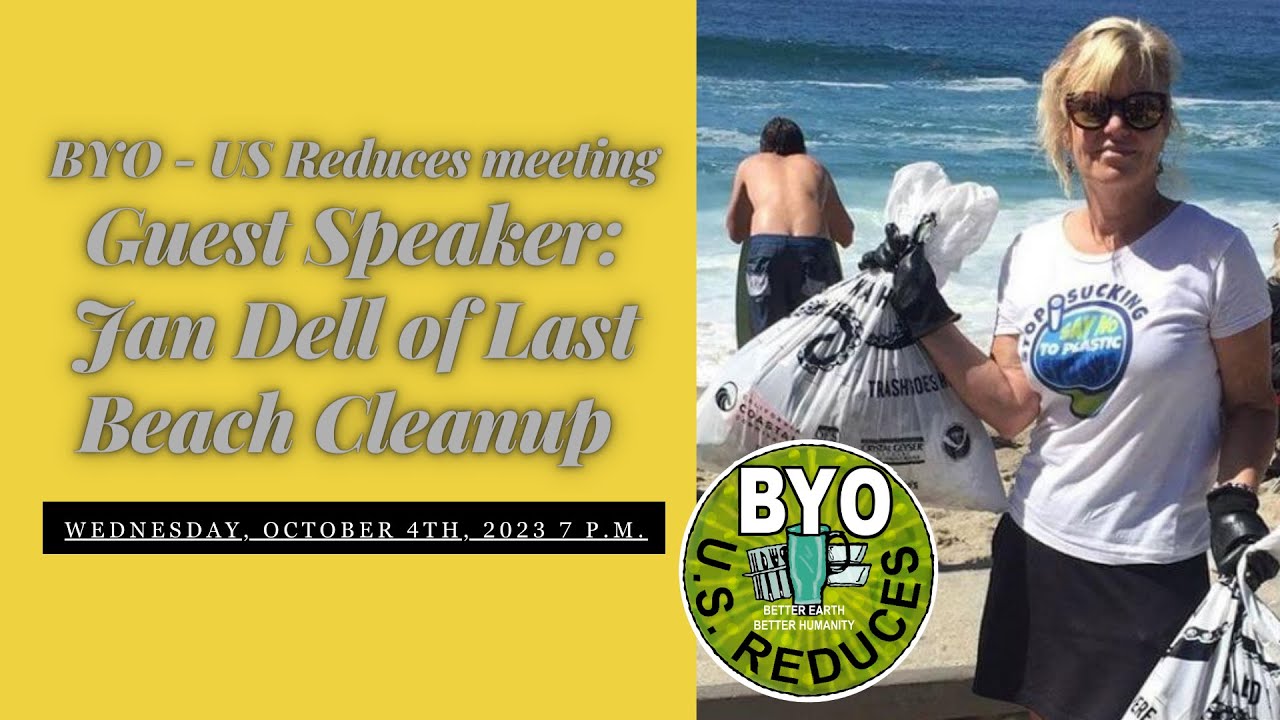 Jan Dell of Last Beach Cleanup