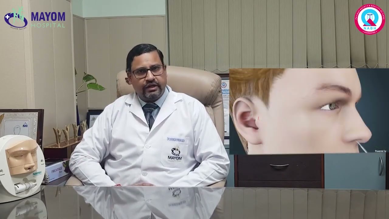 CSF Rhinorrhea - Diagnosis and Treatment Endoscopic Surgery Dr Manish Prakash Mayom Hospital Gurgaon
