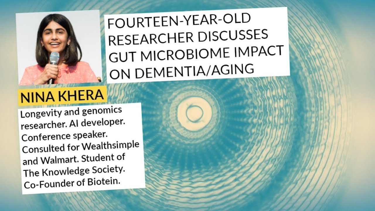 Fourteen-year-old Researcher Discusses Gut Microbiome Impact on Dementia/Aging | Think Supersystemic