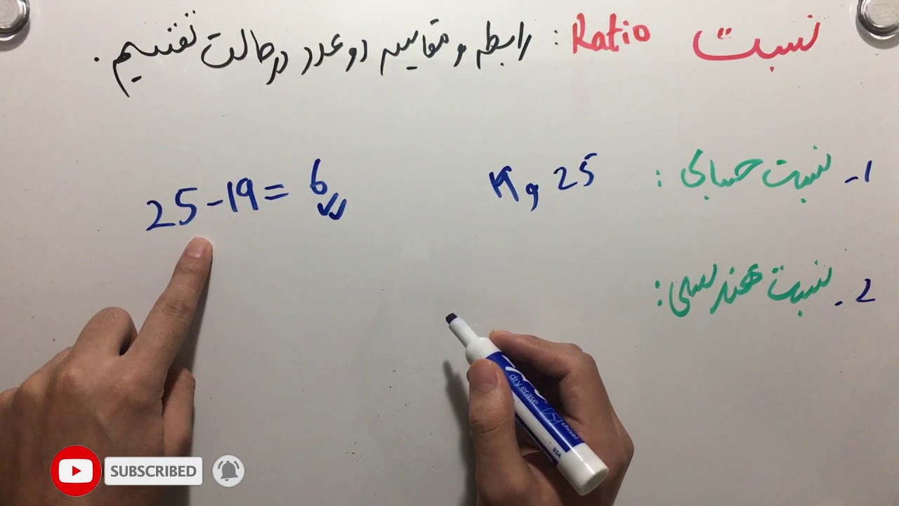 نسبت اعداد Ratio