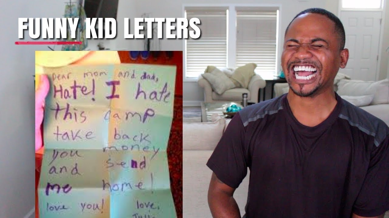 Hilarious Kid Letters To Parents from BAD KIDS | Alonzo Lerone