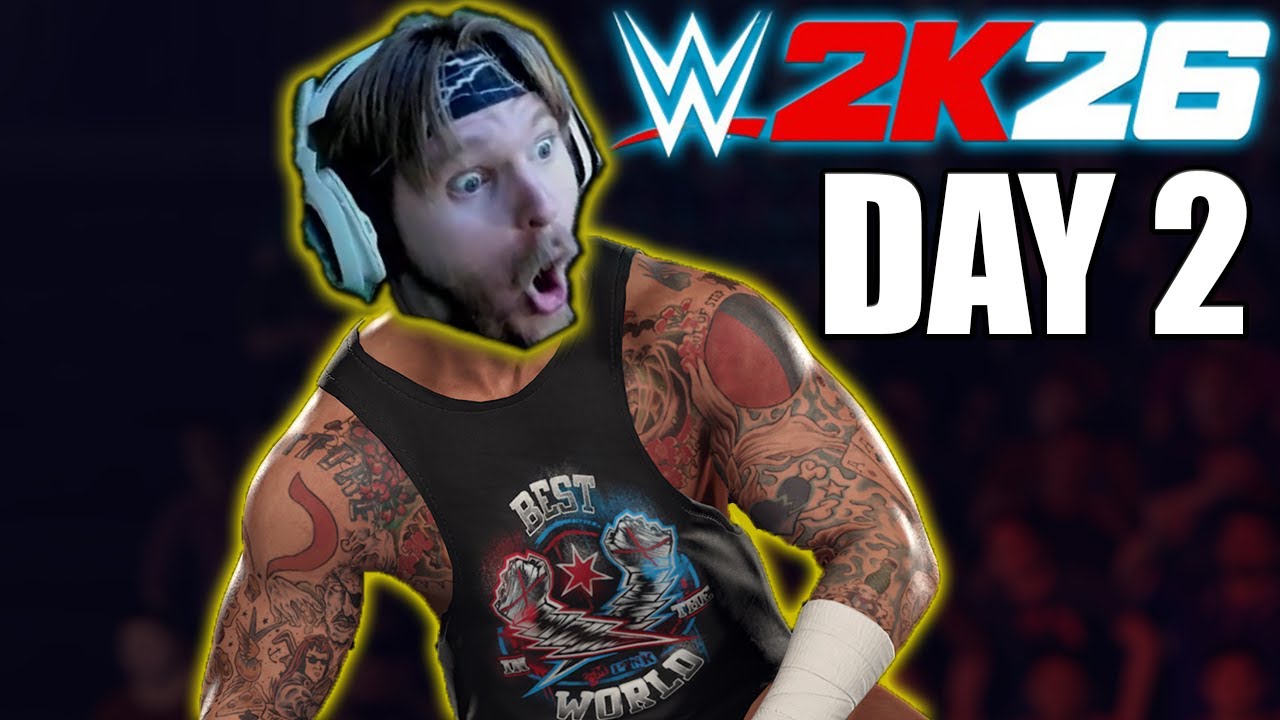 🔴WWE2K26 Day 2