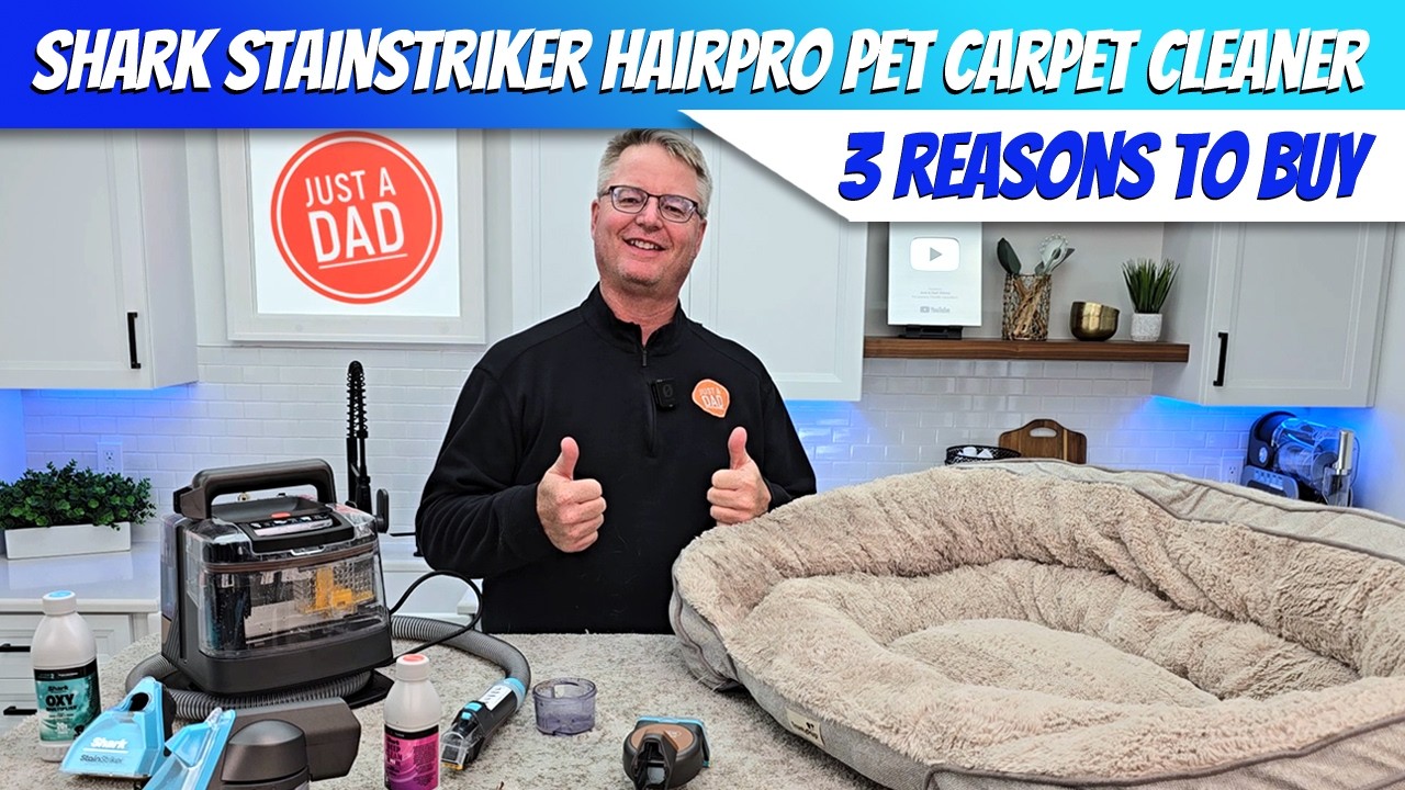 Shark StainStriker HairPro Pet Portable Carpet Cleaner PX251 3 Reasons to Buy