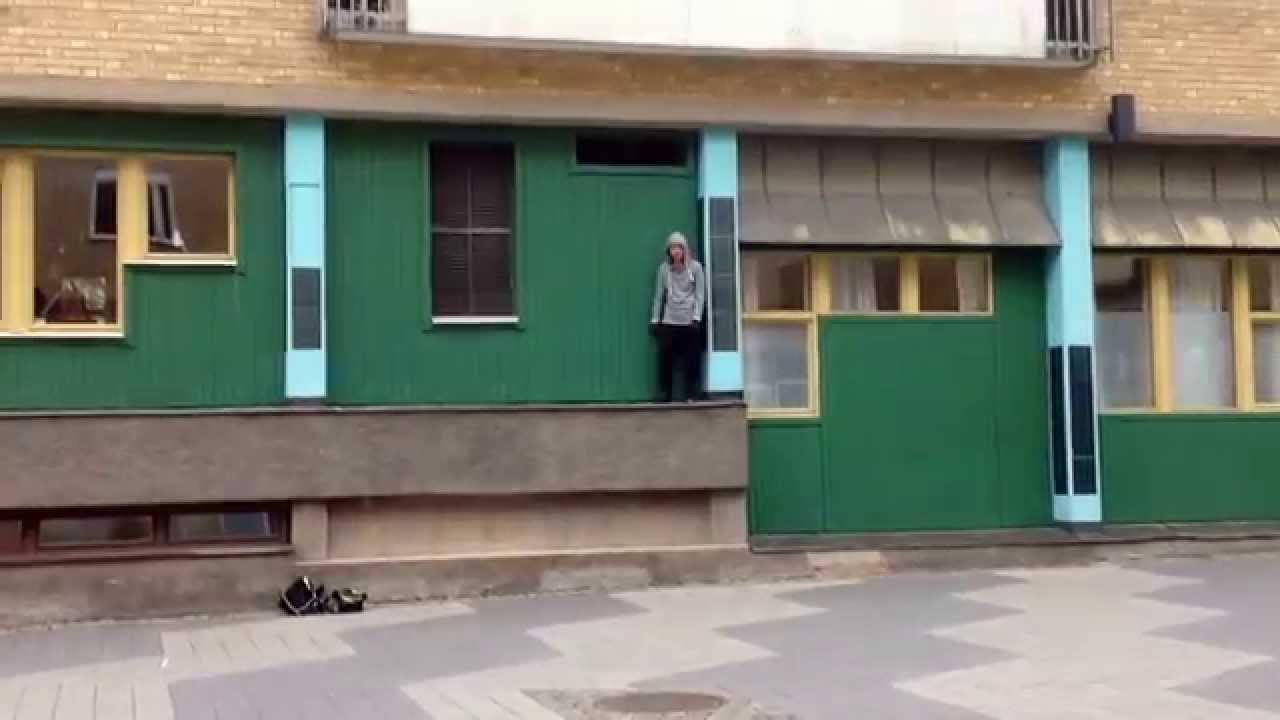 My first parkour video