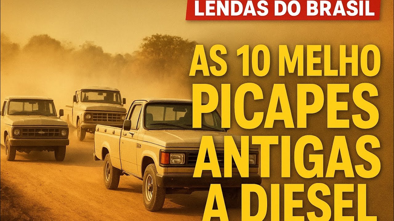 Descubra as 10 Lendas Diesel que Dominaram as Estradas do Brasil!