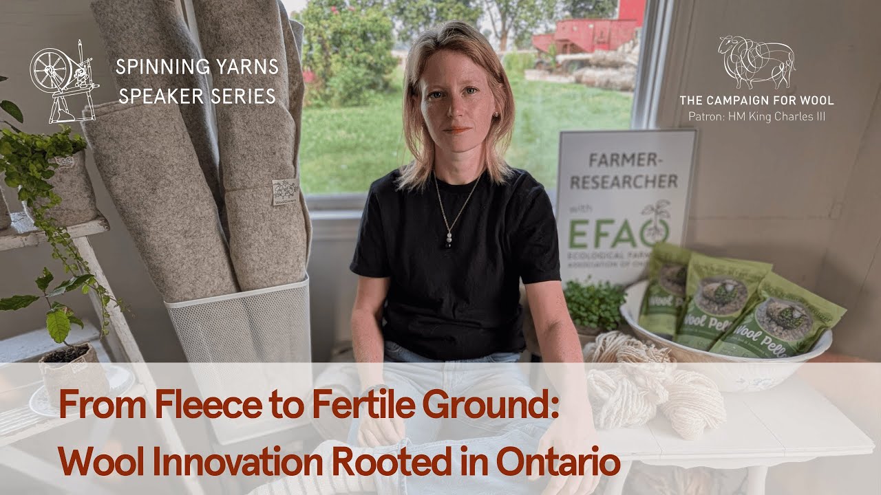 Spinning Yarns Speaker Series: From Fleece to Fertile Ground with Lindsey Weber